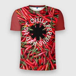 Футболка спортивная мужская Red Hot Chili Peppers, цвет: 3D-принт