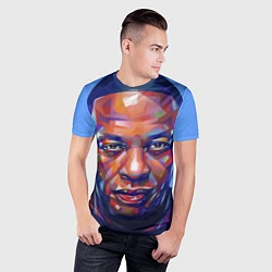 Футболка спортивная мужская Dr. Dre Art, цвет: 3D-принт — фото 2
