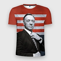 Футболка спортивная мужская Kevin Spacey patriot, цвет: 3D-принт