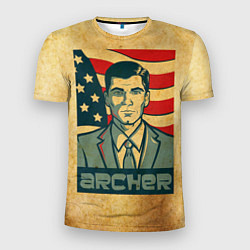 Мужская спорт-футболка Archer USA