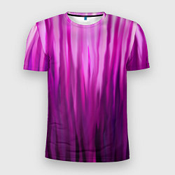 Мужская спорт-футболка Фиолетово-черные краски