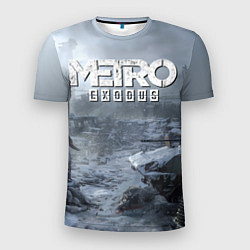 Мужская спорт-футболка Metro Exodus: Cold Winter