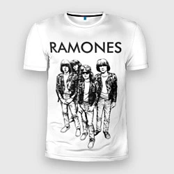 Футболка спортивная мужская Ramones Party, цвет: 3D-принт