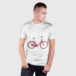 Футболка спортивная мужская Велосипед, цвет: 3D-принт — фото 2