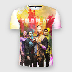 Мужская спорт-футболка Coldplay