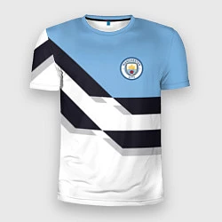 Мужская спорт-футболка Manchester City FC: White style