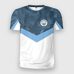 Футболка спортивная мужская Manchester City FC: Sport, цвет: 3D-принт