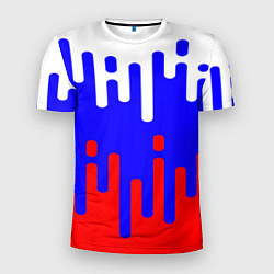 Мужская спорт-футболка Русский триколор