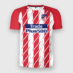 Футболка спортивная мужская Atletico Madrid FC: Grizman Home 17/18, цвет: 3D-принт