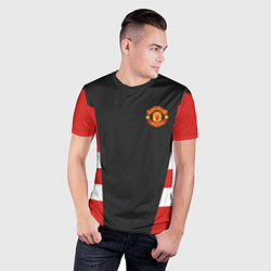 Футболка спортивная мужская Man UTD FC: Vintage 2018, цвет: 3D-принт — фото 2