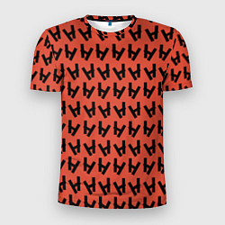 Мужская спорт-футболка 21 Pilots: Red Pattern