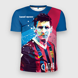 Футболка спортивная мужская Lionel Messi, цвет: 3D-принт