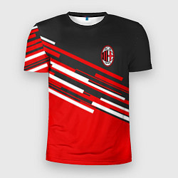 Футболка спортивная мужская АC Milan: R&G, цвет: 3D-принт