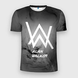 Футболка спортивная мужская Alan Walker: Black Side, цвет: 3D-принт