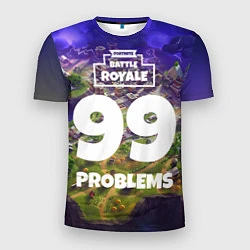 Мужская спорт-футболка Fortnite: 99 Problems