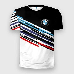 Мужская спорт-футболка BMW BRAND COLOR БМВ