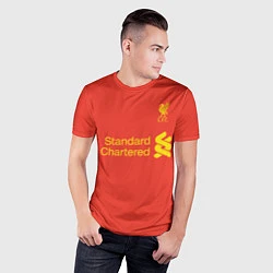 Футболка спортивная мужская FC Liverpool: Salah 18/19, цвет: 3D-принт — фото 2