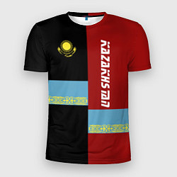 Мужская спорт-футболка Kazakhstan