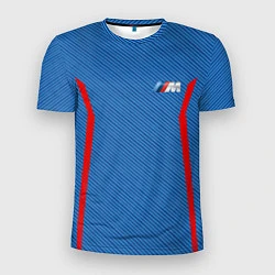 Мужская спорт-футболка BMW M: Blue Carbon