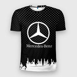 Мужская спорт-футболка Mercedes-Benz: Black Side