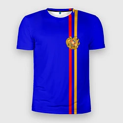 Футболка спортивная мужская Армения, цвет: 3D-принт
