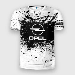 Футболка спортивная мужская Opel: Black Spray, цвет: 3D-принт