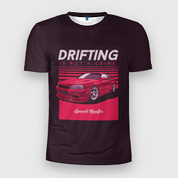 Футболка спортивная мужская Drifting Style, цвет: 3D-принт