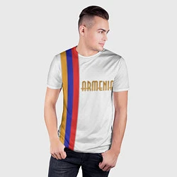 Футболка спортивная мужская Armenia Line, цвет: 3D-принт — фото 2