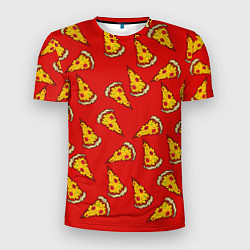 Мужская спорт-футболка Острая пицца