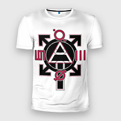 Мужская спорт-футболка 30 seconds to Mars emblem