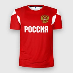 Футболка спортивная мужская Сборная России, цвет: 3D-принт