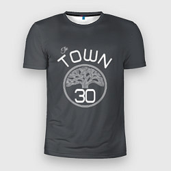 Футболка спортивная мужская GSW Town: Stephen Curry, цвет: 3D-принт