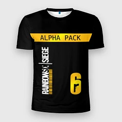 Мужская спорт-футболка Rainbow Six Siege: Alpha Pack