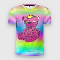 Мужская спорт-футболка Lil Peep Bear
