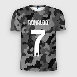 Футболка спортивная мужская Ronaldo 7: Camo Sport, цвет: 3D-принт