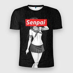 Футболка спортивная мужская Senpai: School Girl, цвет: 3D-принт