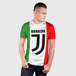 Футболка спортивная мужская Ronaldo Juve Italy, цвет: 3D-принт — фото 2