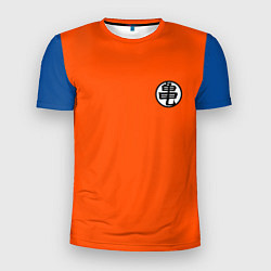 Мужская спорт-футболка DBZ: Kame Senin Kanji Emblem