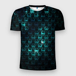 Мужская спорт-футболка TES: Blue Pattern