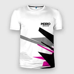 Мужская спорт-футболка Metro Exodus: White Style