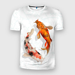 Мужская спорт-футболка Рыбы удачи