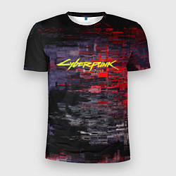 Футболка спортивная мужская Cyberpunk 2077: Techno Style, цвет: 3D-принт