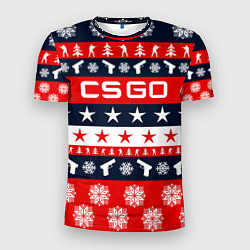 Мужская спорт-футболка CS:GO New Year