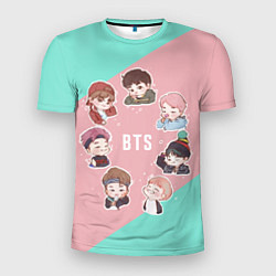 Футболка спортивная мужская BTS Boys, цвет: 3D-принт