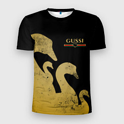 Футболка спортивная мужская GUSSI: Gold Edition, цвет: 3D-принт