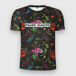 Футболка спортивная мужская Imagine Dragons: Ink, цвет: 3D-принт