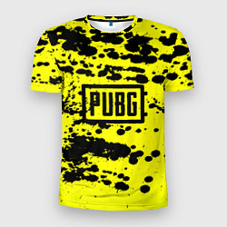 Футболка спортивная мужская PUBG: Yellow Stained, цвет: 3D-принт