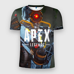 Футболка спортивная мужская Apex Legends: Robot, цвет: 3D-принт
