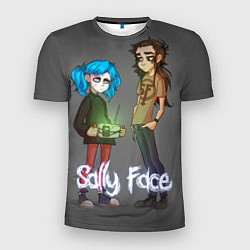 Футболка спортивная мужская Sally Face: Friends, цвет: 3D-принт