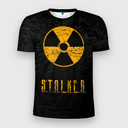 Футболка спортивная мужская STALKER: Radioactive, цвет: 3D-принт